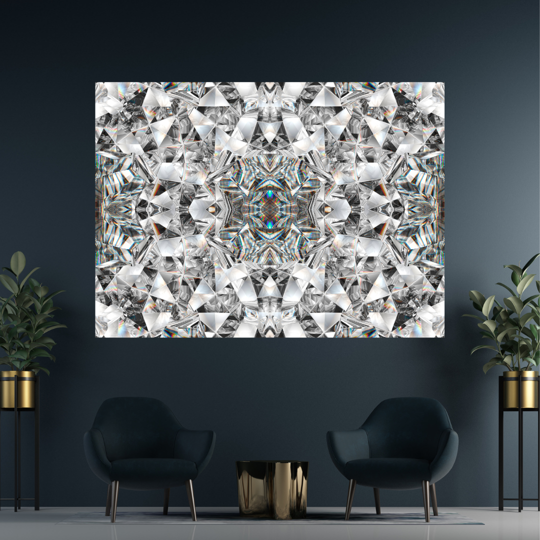 The brilliance of the diamond